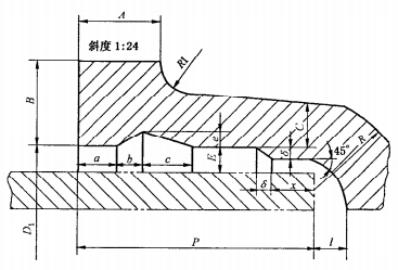 承插式消火栓承插口连接尺寸