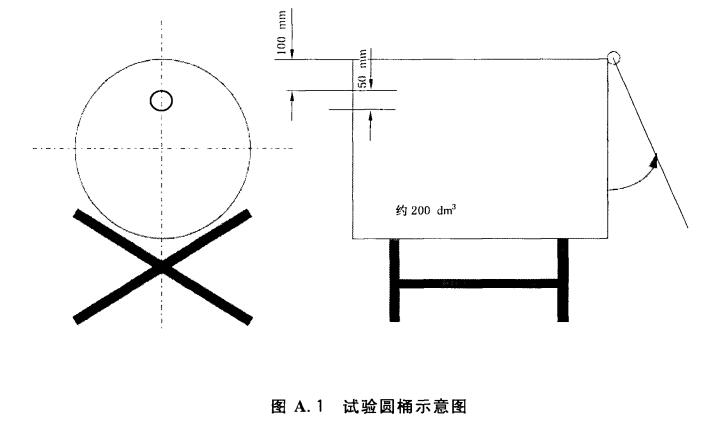 试验圆筒示意图