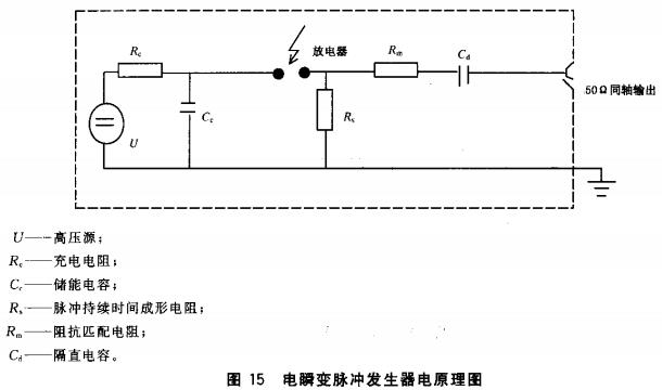 图15 电瞬变脉冲发生器电原理图