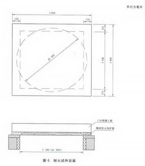 耐火试件安装