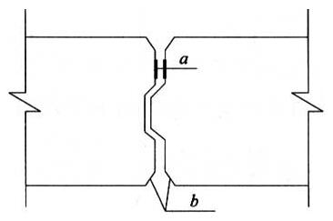 图8.5.8 拼缝接头防水构造