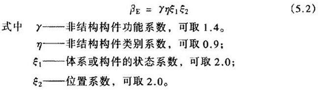 玻璃幕墙结构的地震作用动力放大系数