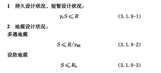 结构构件、连接及节点应采用下列承载能力极限状态设计