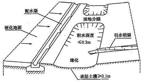 图11 洼地入渗系统