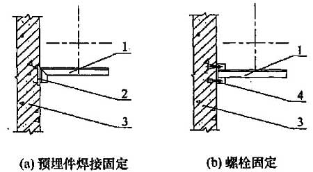 图10 悬臂型支架示意