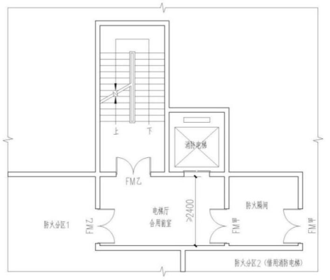 消防电梯借用