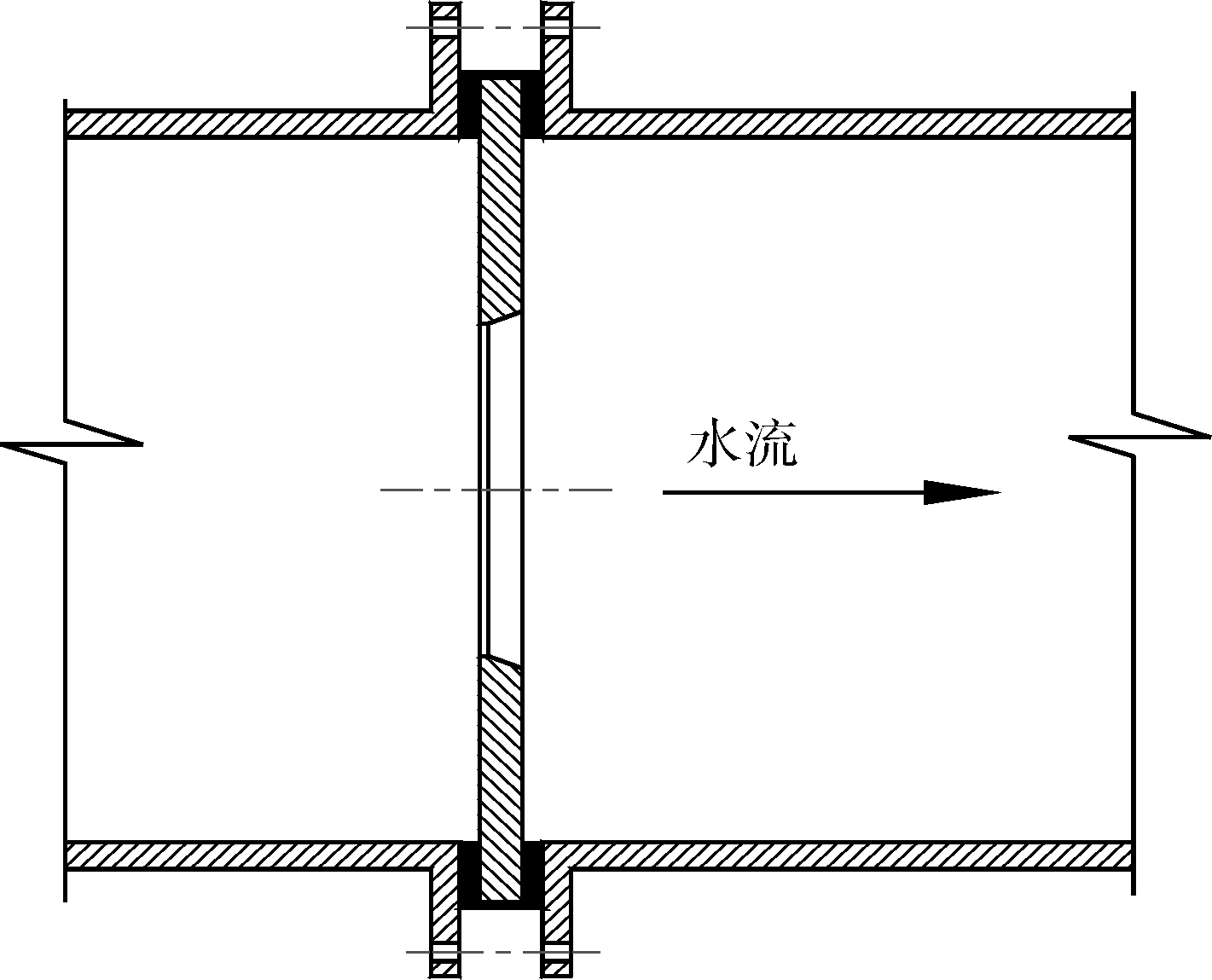 减压孔板结构示意图