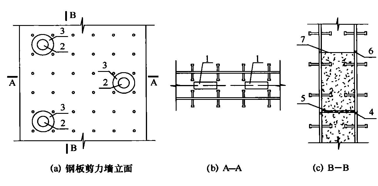 图8.2.6　混凝土灌浆孔、流淌孔、排气孔和排水孔设置