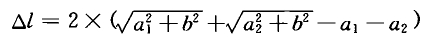 总伸长量Δl